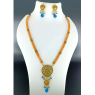 CS Blue Fancy Necklace