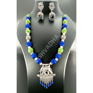 Bahubali Gorgeous Silk Thread Necklace Hand made