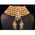 Celebrity / Bridal / Party Wear Exquisite Kundan Full Work Designer Choker with Clustered Pearl Green Necklace