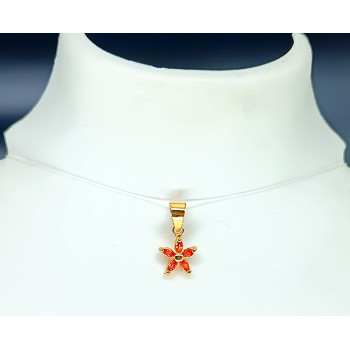 Party Wear Elegant High Gold Polish AD Stones Small Pendant PACK of  3 Colours