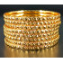New Model Guaranteed Polish Shining 8 nos Bangles Gold Ball Design ( Size 2-4)